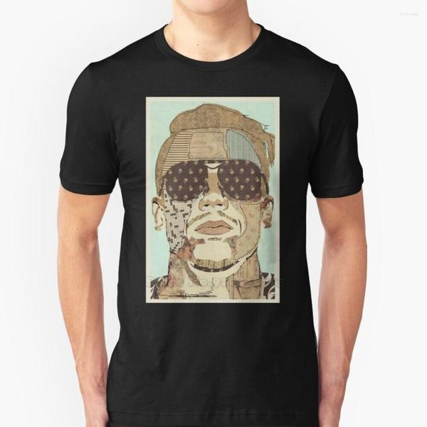 Erkek Tişörtleri Macklemore Gömlek Yuvarlak Yaka Kısa Kollu T-Shirt Rap Hip Hop Kylemosher Seattle Cutpaper