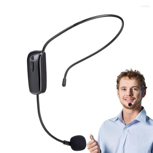 Mikrofone, Mikrofon-Headset zum Sprechen, kabelloses UHF-Handmikrofon, 2-in-1, 165 Fuß Reichweite, Arbeitszeit 8 Stunden, Lautsprecher im Klassenzimmer