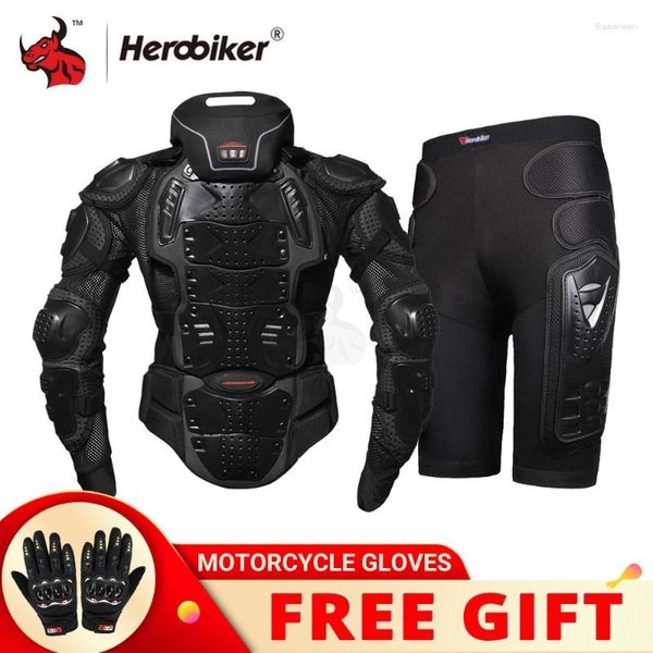 Armadura de motocicleta masculina jaqueta de corpo inteiro Motocross Racing Moto Riding Off Road Protetor de proteção de motocicleta