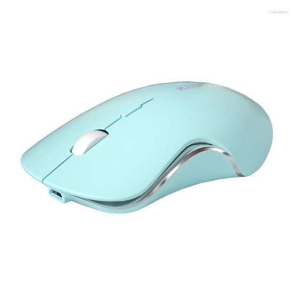 Mouse X11 Wireless 2,4 GHz Mouse ergonomico 1600 DPI Ricevitore USB Ottico compatibile con Bluetooth 3.0 4.0 5.0 Computer Gaming Mute Mo