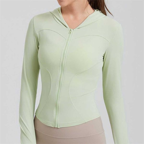 Abbigliamento originale per la protezione solare fresca in seta di ghiaccio Abbigliamento slim fit con cappuccio da donna Estate Sport all'aria aperta Skin Uv Clothingrer6