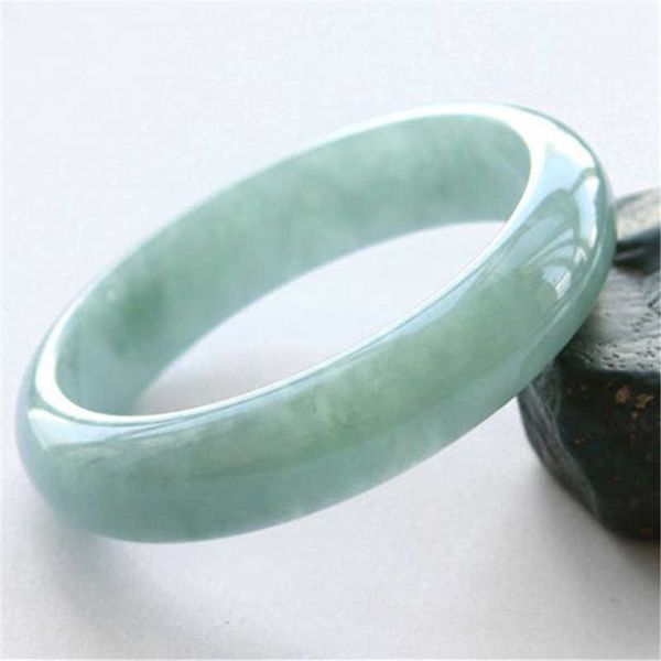 Charm Bracelets Ruifan Natural Green Jade Bangle Bracelet Charm Fine Jewelry Accessories Hand-Carved Lucky Amulet Gifts for Women YBR582HKD2306925