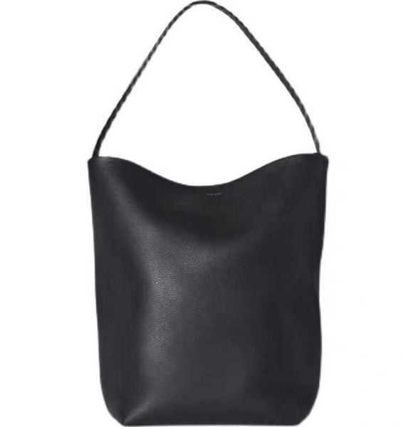 Designer The Row borsa tote in pelle di grande capacità n / s Park Tote Bag spalla a secchiello minimalista Lusso leggero e alto senso Cento torri con una grande capacità