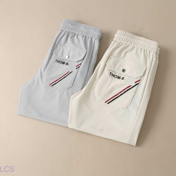 Erkek Şortları Erkek Pantolon Tasarımcı Tpants TB 2023 Springsummer Counter Yeni Moda Zarif Özelleştirilmiş Üst İş Gündelik Sıradan İnce Pa