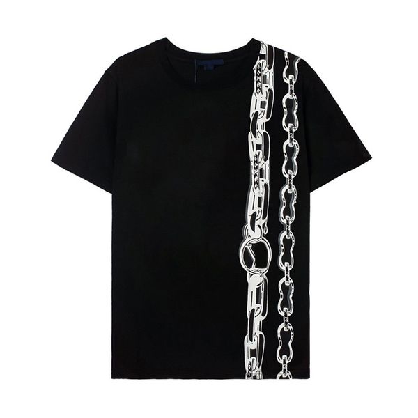 Camisetas masculinas de grife estampadas moda masculina camisetas de algodão casuais manga curta hip hop h2y streetwear camisetas de luxo M-3XL Y8