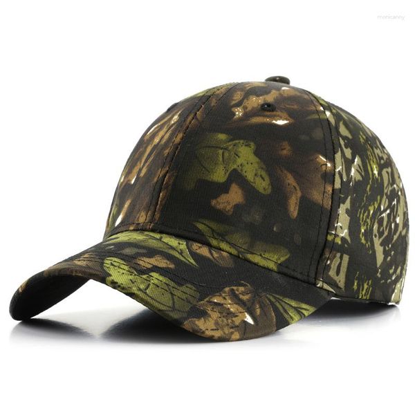 Ballkappen DT 2023 Mode Sonnenschutz Männer Frauen Camouflage Baumwollmaterial Einstellbare Mischfarbe Lässiger Stil Hut Baseballkappe