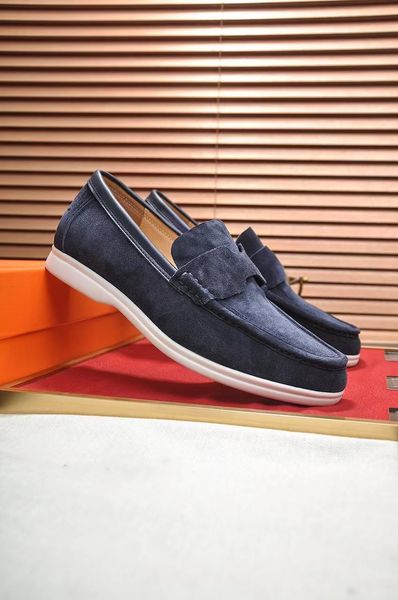 Perfeito 23S S Marca Tênis Masculino Profundo Sapatos Conforto Casual Caminhada Esportes Masculino Couro Leve Skate Runner Sola Tecidos Tecnológicos Slip-on Trainer