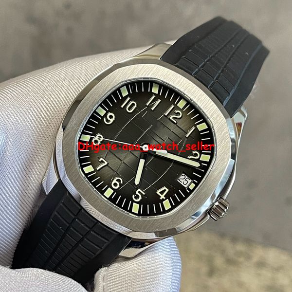 3K Fabrik hochwertige Luxus-Herren-Designeruhren 40 mm 5167 5167a 5168 Kal. 26-330 Automatikwerk 8,3 mm dickes Kautschukarmband leuchtende Sportarmbanduhren