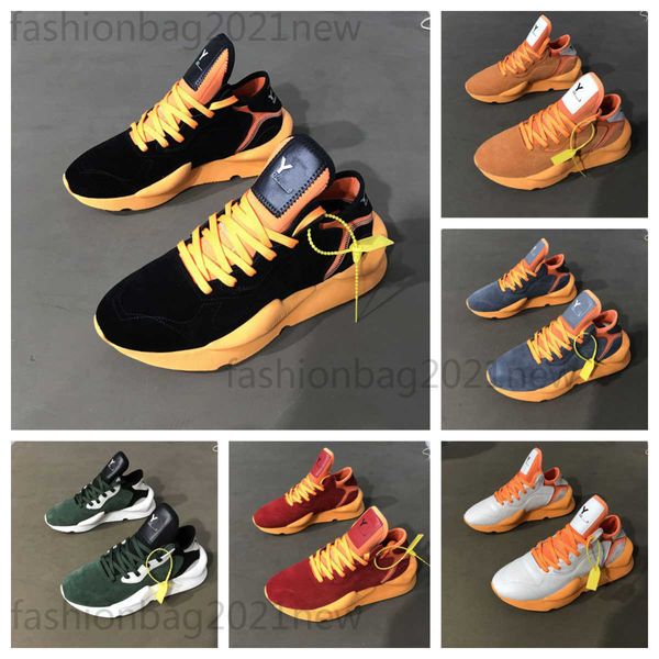 Designer de moda clássico Y3 ddgubv sapatos masculinos e femininos tênis de corrida branco amarelo vermelho preto samurai respirável couro de alta qualidade luxo sapatos de basquete casuais