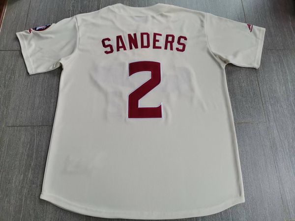 College Baseball Wears Fotos físicas Deion Sanders Hombres Jóvenes Mujeres Vintage High School Tamaño S-5XL o cualquier nombre y número jersey