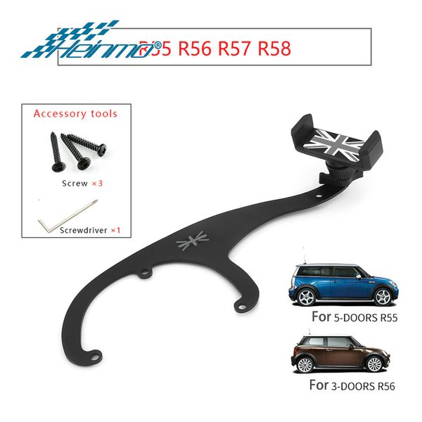 Für MINI Cooper Zubehör R55 R57 R60 Countryman R61 Auto Innen Telefon Halter Für MINI Cooper R56 F56 F55 Clubman f54