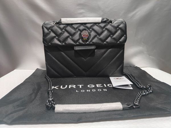 Kurt Geiger Borsebags London Luxury Fashion trapunte Eagle Metal Women Shouder Borse ricamo di alta qualità PU Leather Ladies Cross Body Body Bags Worme