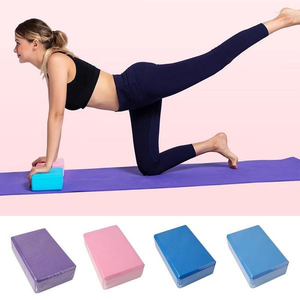 Yoga Blokları EVA Köpük Kadınlar İçin Destekleyici Aksesuarlar Genel Fitness Pilates Esneme Tonlama
