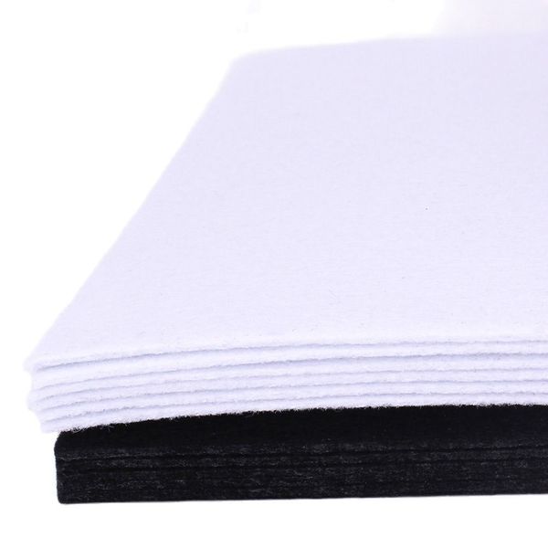 Ремесленные инструменты 2 мм белый черный твердый войлочный полиэстер нетканая ткань для швейной сумки подушка Cmcyiling 230625