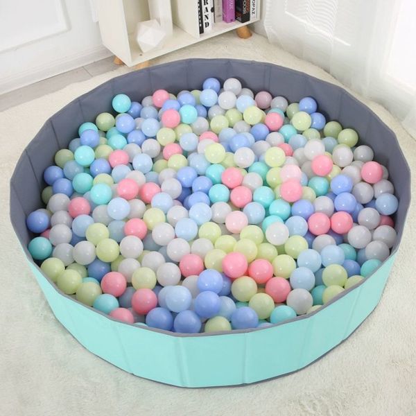 Baby Rail 100PCSSet Outdoor Sport Ball Colorful Soft Water Pool Ocean Wave Ball Baby Bambini Giocattoli divertenti Eco-Friendly Stress Air Ball 230626