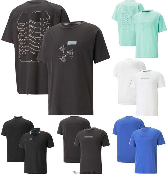 2023 YENİ F1 MCL T-Shirt Formül 1 Takım ortak markalı T-Shirts Erkek Polo Gömlek Yaz F1 Yarış Fanları Özel Baskı T-Shirts Formaları