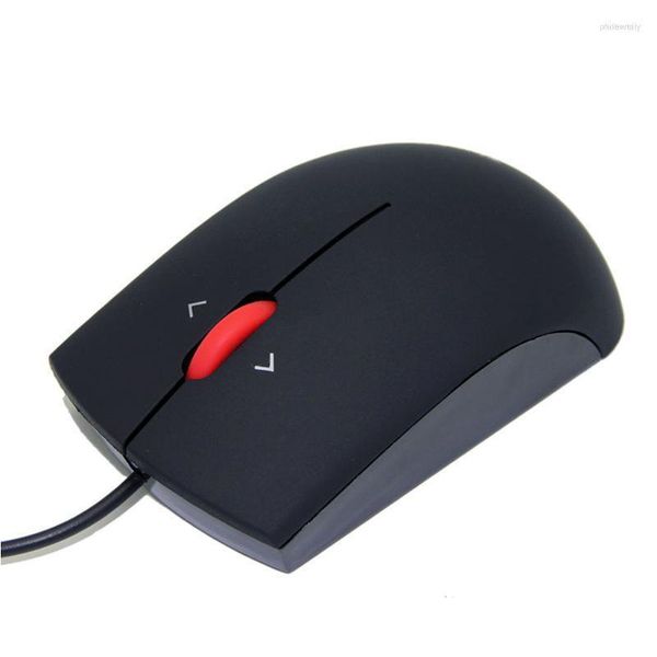 Mouse Lenovo ThinkPad OB47153 Laptop IBM Red Dot Mouse cablato 1000 DPI USB Pc Rose22