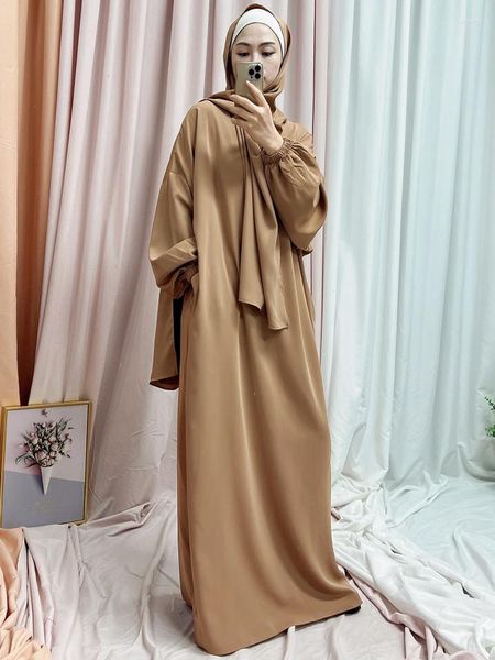 Ethnische Kleidung Jilbabs Gebetskleidung Damen Islamisches Abaya mit Kapuze Dubai Türkisches muslimisches Kleid Lässige bescheidene Outfits