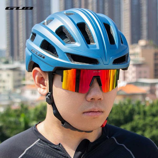 Caschi da ciclismo GUB XXL 60-63 cm Fa Casco da ciclismo 250 g Casco da bici ultraleggero per uomo 21 prese d'aria Breathab GB Safety PC + EPS Attrezzatura da ciclismo HKD230626