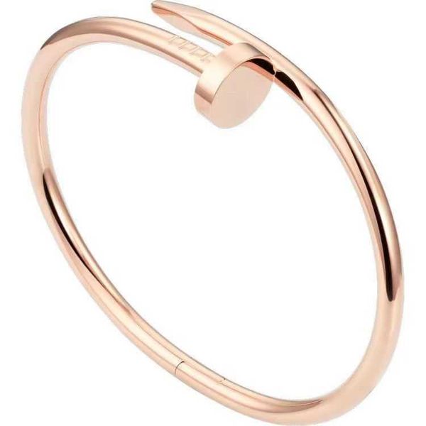 Designer Charm Design Classic Nail Bracciale di Carter Goddess Coppia di moda Regalo di San Valentino