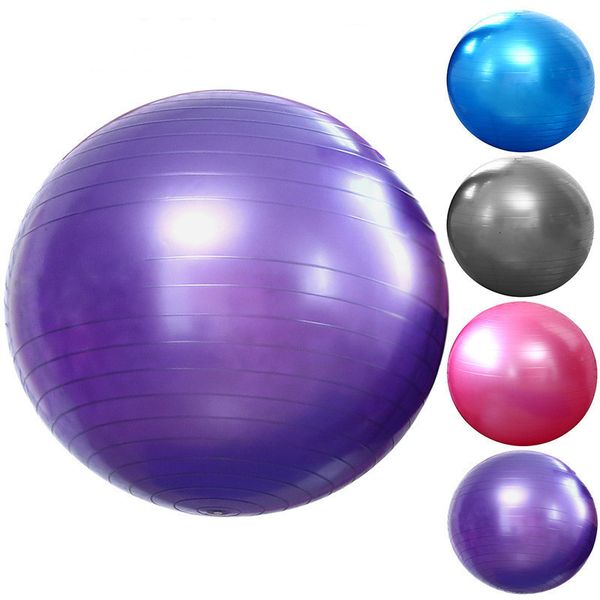 Yoga topları patlamaya dayanıklı pvc yoga topu kalınlaşmış spor salonu fit top egzersizi ev fitness pilates spor denge topu 45-85cm yoga ekipman 230625