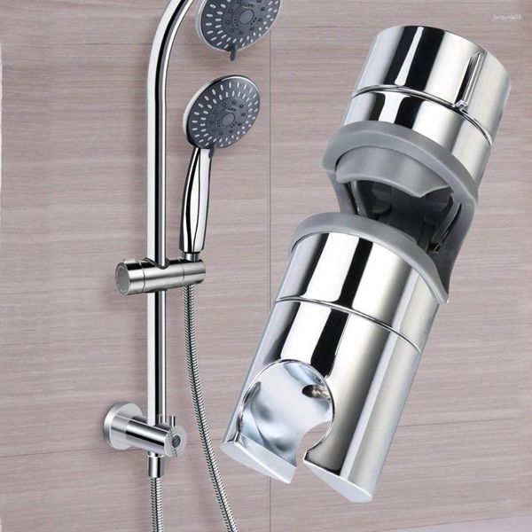 Mutfak muslukları abs aqwaua elle tutulan duş başlığı 19-25mm kaydırıcı çubuğu yükseklik açısı ayarlanabilir püskürtücü çubuk değiştirme
