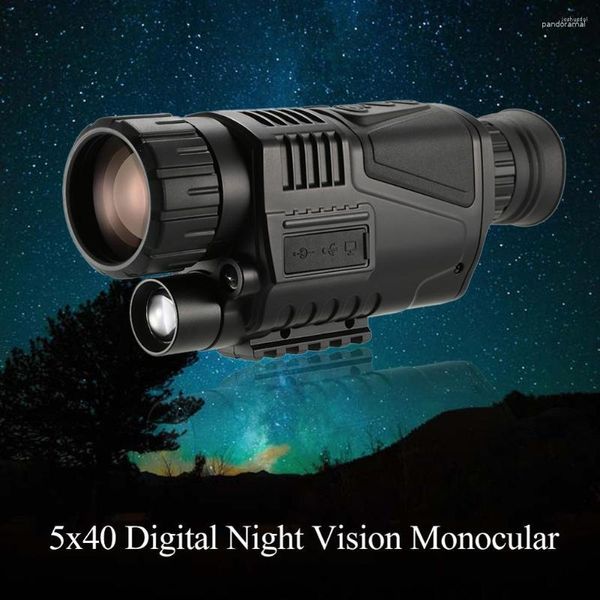Kameralar nv-300 kızılötesi dijital gece görüşü monoküler 8x zoom teleskoplar gündüz gece kullanımı için gündüz kullanma
