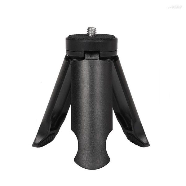 Tripodlar Taşınabilir Evrensel Mini Tripod Standı Masası Ile 1/4 ''Vida Aynasız Kamera LED Işık Mikrofon Monitör