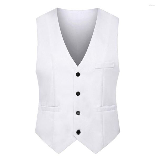 Gilet da uomo Marchio Gilet da uomo Abbigliamento Gilet Lavoro invernale Tutte le stagioni Autunno Business Casual Doppio petto senza maniche