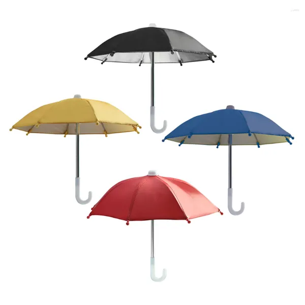 Regenschirme, Sonnenschirm, Regenschirm, Telefonnutzung, Reiten, klein, langlebig, Fahrrad, DIY-Bastelzubehör