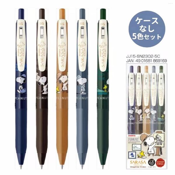 1pc Japan Zebra JJ15 Limited Retro Gel Pen Kawaii Канцелярские товары канцелярские товары Офисная школьная принадлежности 0,5 мм цветные чернила