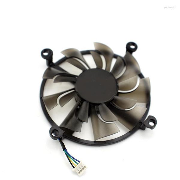 Ventiladores de resfriamento de computador para ZOTAC P106-100 6 GB ZT-M10600A-10B placa de computação ventilador de resfriamento de vídeo 4 pinos Rose22