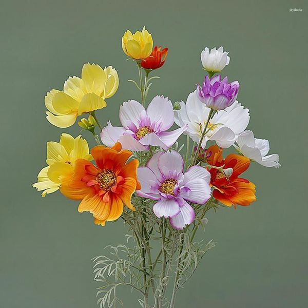 Dekorative Blumen, die nicht verwelken, umweltfreundlich, elegant, große künstliche Blumenpflanzen von Galsang für die Hochzeit