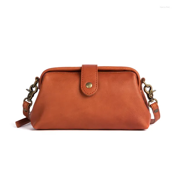 Borse da sera Grace Pochette da donna Borsa a tracolla in vera pelle Borsa da donna per cellulare con soldi lunghi Portamonete da ragazza alla moda