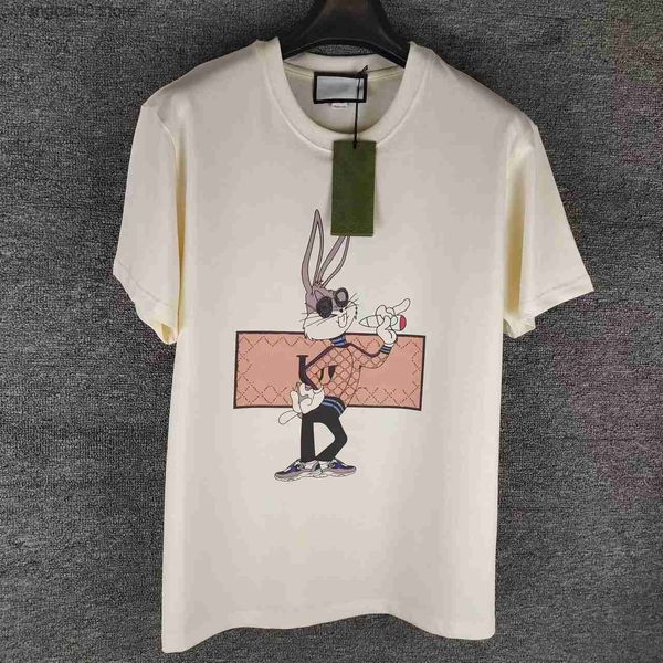 Camisetas masculinas de luxo camiseta para homem mulher marca desiger camiseta com letra linda verão camisetas curtas roupas da moda S-XL T230626