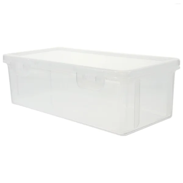 Пянки хлеба хлебная коробка прозрачное холодильник фруктовый канистр контейнер крышка свежего держателя запечатанные пластиковые кухонные бункеры кухни