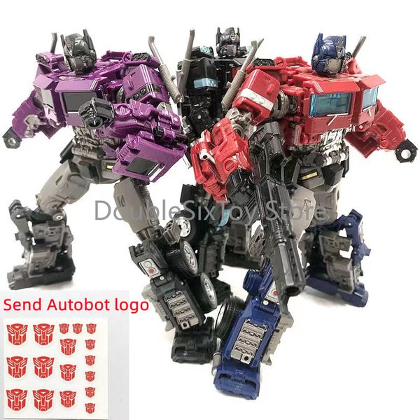 Трансформационные игрушки роботы Aoyi Transformation Decermation Toy Action Figure Siege Studio Series SS38 KO CO -контейнер Плач Black Convoy 3colors 230625