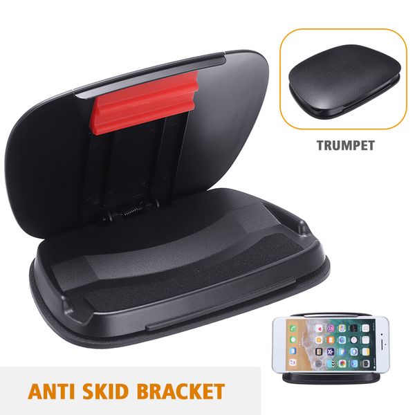 Universal Car Dashboard Phone Holder Cradle Stand Anti-slip Mount Fit For GPS Car Interior Accessories