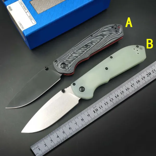 Bench BM 560 560bk-1 AXIS Folding Knife CMP-M4 Blade G10 Handle Outdoor Hhunting Self Defense Survival Knives BM 940 485 781 710 535 9070 430 533 EDC Tool BM42 UT85 UT88