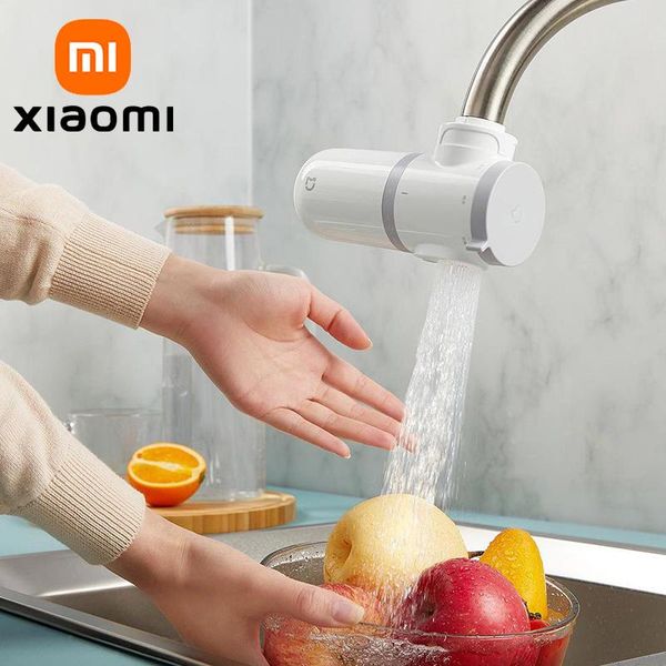 RAAVERS Xiaomi Mijia Leitungswasserreiniger sauberer Küchenhahn Wasserfiltersystem für Hauswasserfilterdüsen Bakterien Entfernung