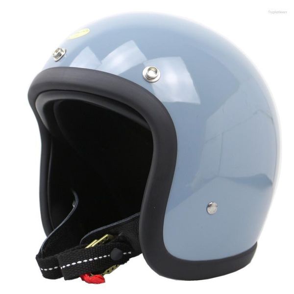 Motorradhelme HelmeCOCASCOS Offene Helmzubehör Capacete De Moto Face 3/4 Jet Vintage Motorrad Roller Casco