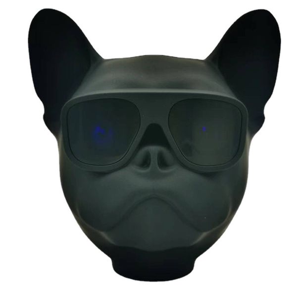 Портативный мини-голова собаки беспроводной Bluetooth динамик Outlook Super Heavy Bass Colors High Audio Subwoofer Gift на день рождения