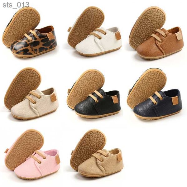 Sapatos de bebê menino com solado TPR macio sapatos de bebê menina pré-caminhante primeiro andar sapatos infantis L230518