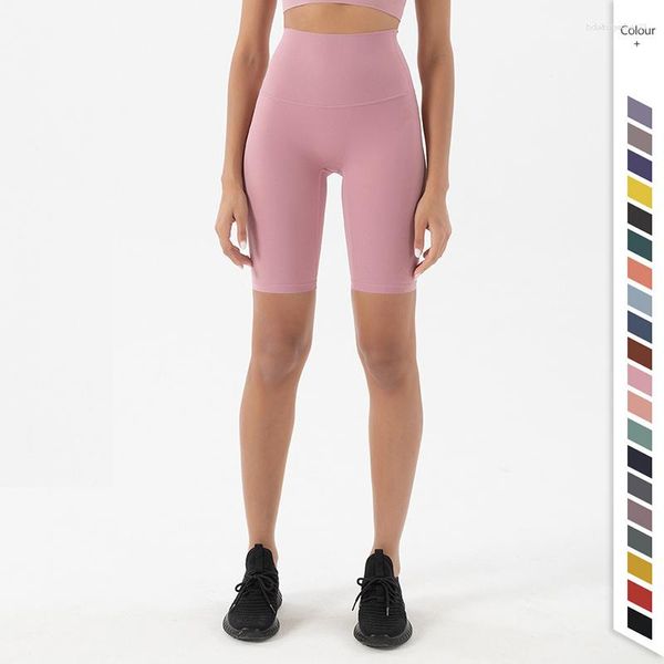 Pantaloni da donna Pantaloncini da palestra da donna Yoga Vita alta Sexy Sollevamento dell'anca Allenamento Leggins da fitness Stretto da donna Ciclismo 24 Colo