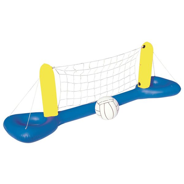 Luftaufblasspielzeug, Zubehör für den Außenbereich, Iatable Poolspiel, Schwimmset, Volleyballnetz, Ball, schwimmende Poolspiele, Strandparty, Wasserspielzeug 230625