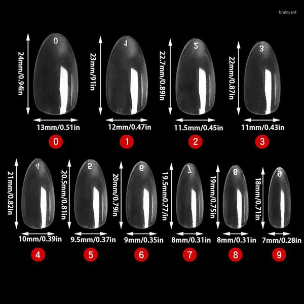 Unhas postiças pontas de unhas extensão esculpida cobertura completa dedo falso polonês gel UV molde de construção rápida conjunto de ferramentas para manicure