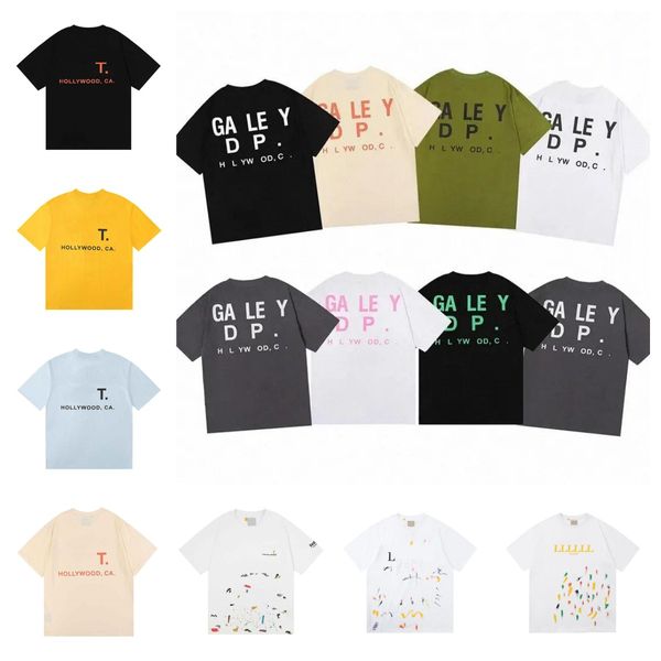 Erkek tasarımcı t-shirt mektuplar Baskı kısa kollu kadın tişört yaz popüler Grafik baskı Şort gündelik bol gömlek Set üstleri cadde gevşek tişört Set