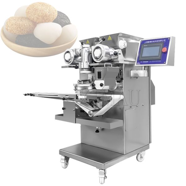 220V/110V Knusprige Sesambällchen Käsemaschine Teigteiler Tang Yuan Klebreisbällchenhersteller Maschinen zur Herstellung von Lebensmitteln, Getreideprodukten