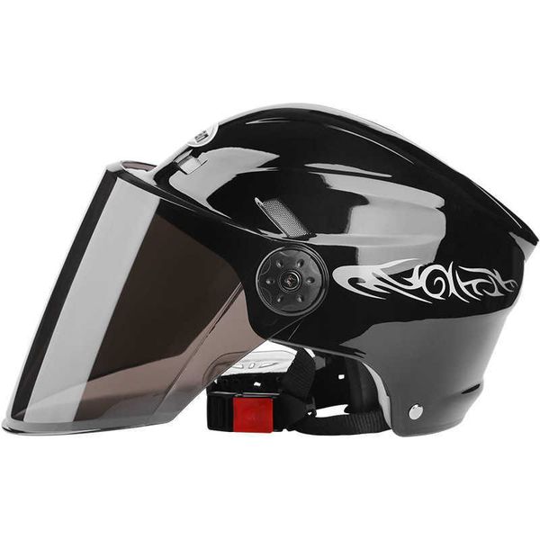 Capacetes de ciclismo Bicyc Battery Motorcyc Ectric Vehic Helmet Riding Half Helmet Unisex Summer Safety Helmet Bike Capacete Road Bike Capacete HKD230626