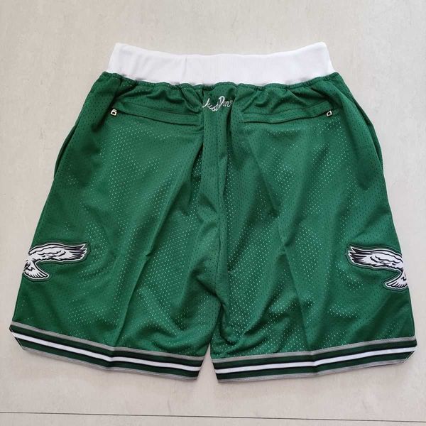 Pantaloni da uomo New Eagles Pantaloncini da calcio tascabili ricamati High Street American Hip Hop Basket Studente Allenamento sciolto e rilassato Mss3 EJ6T